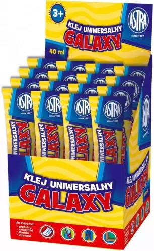 Klej Uniwersalny Galaxy 40ml (16szt) ASTRA - Papiernicze i szkolne