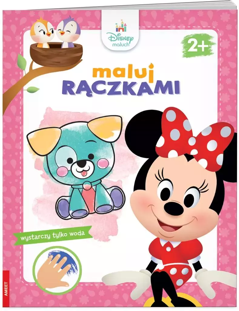 Disney Maluch. Maluj rączkami - Książki
