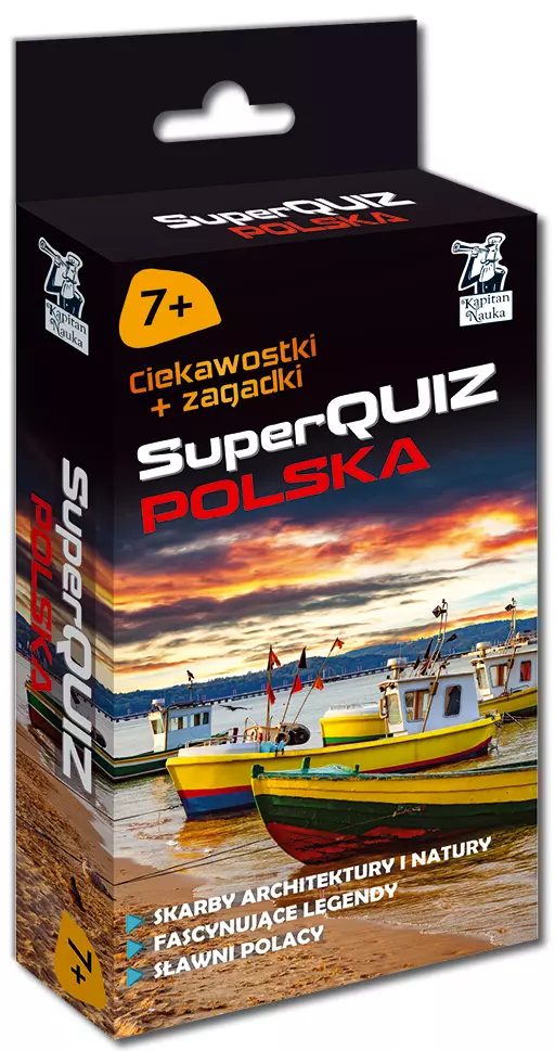 SuperQuiz. Polska - Książki