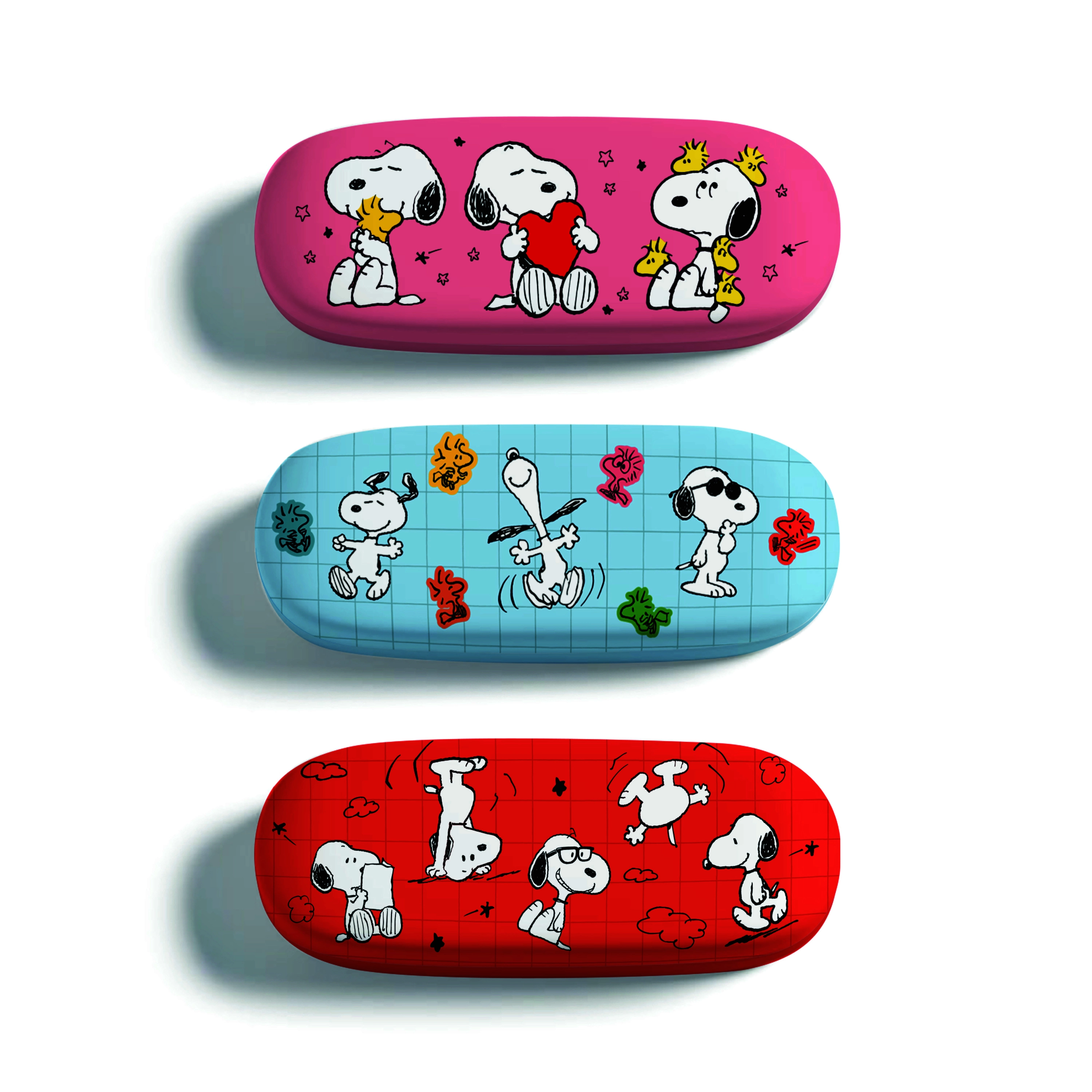 Etui na okulary z motywem Peanuts Snoopy & Woodstock - Papiernicze i szkolne