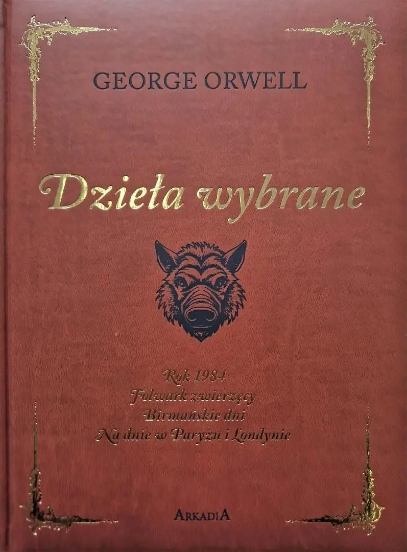 Orwell. Dzieła wybrane (wydanie kolekcjonerskie) - Książki