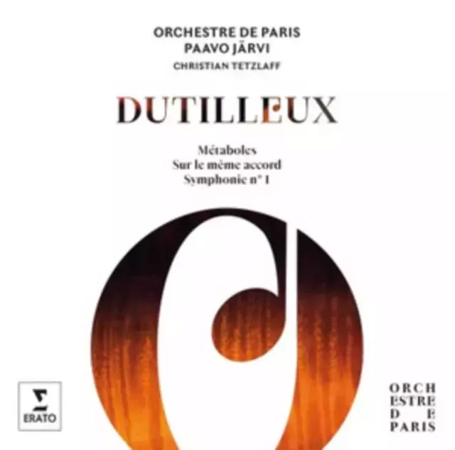 Dutilleux: Symphonie No 1, Metaboles, Sur Le Meme Accord. CD - Muzyka