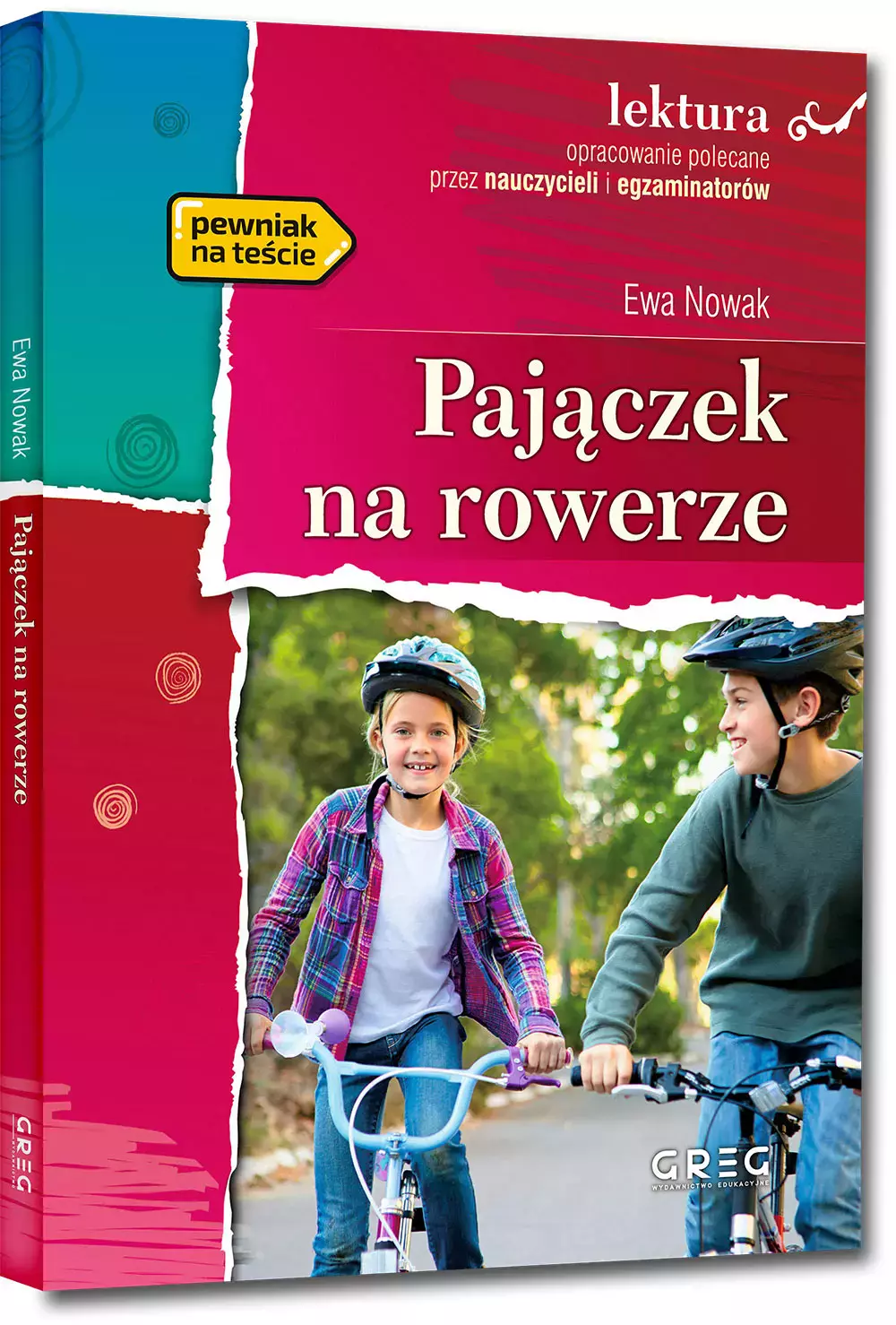 Pajączek na rowerze (wydanie z opracowaniem i streszczeniem) - Książki