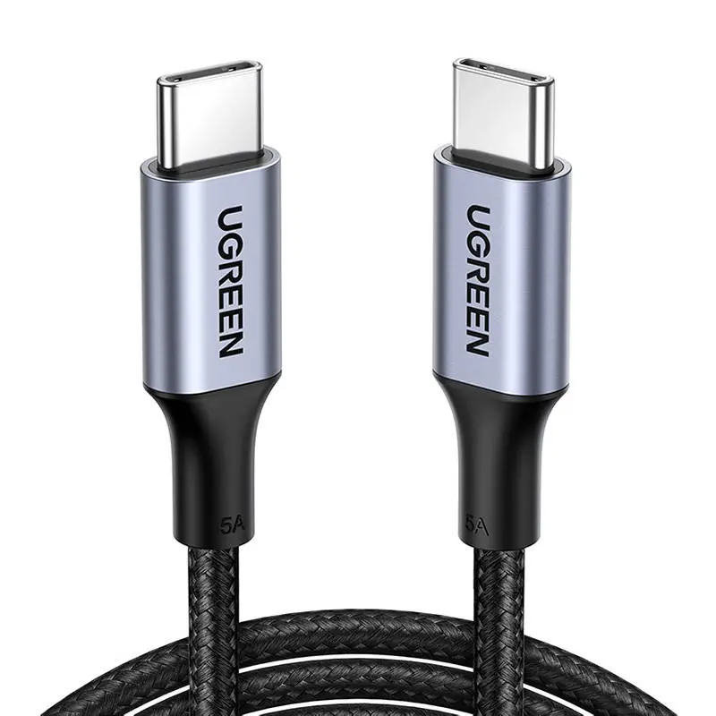 Kabel UGREEN US316 USB-C-USB-C 0.5m (czarny) - Elektronika i akcesoria