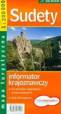 Sudety. mapa tyrystyczna 1:200 000 - Książki