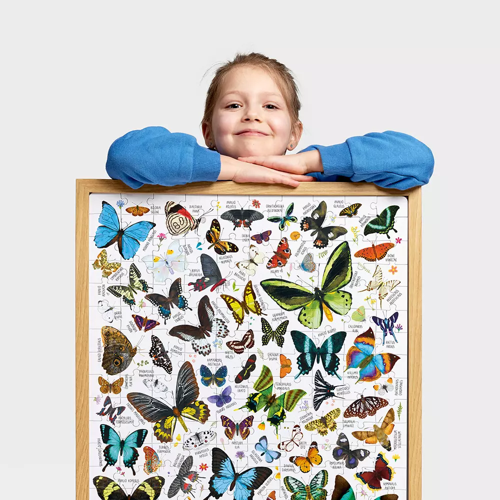 Puzzlove CzuCzu 200 elementów. Motyle - Puzzle