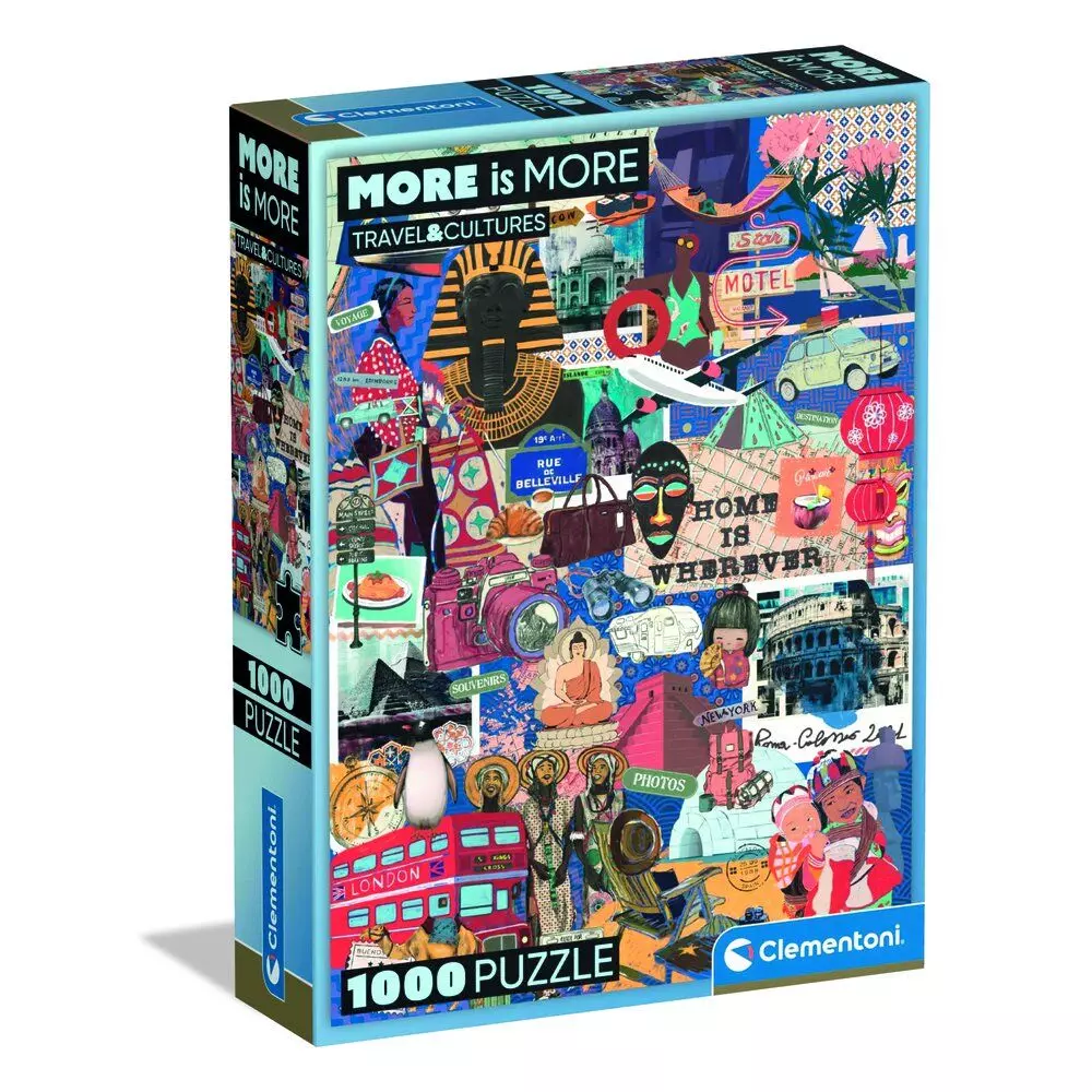 CLE puzzle 1000 Compact Travel_Cultures 37072 - Zabawki