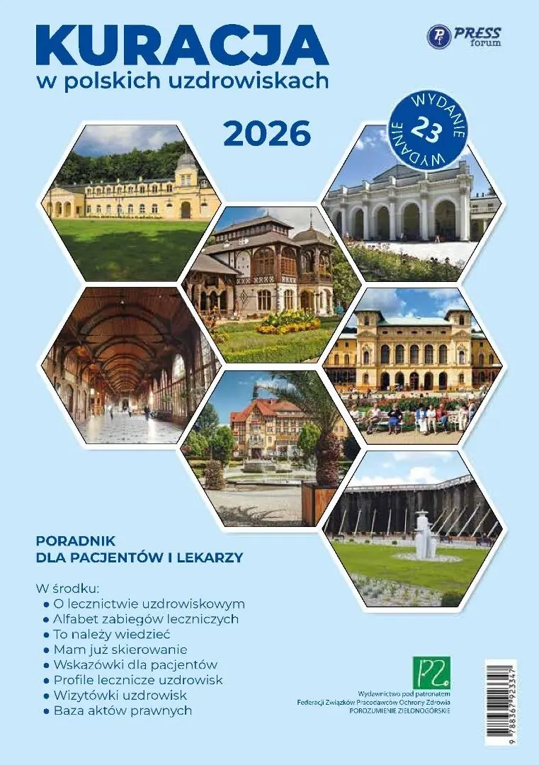 Kuracja w polskich uzdrowiskach 2026 - Książki