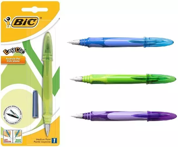 Pióro Easy Clic Standard, mix kolorów - Papiernicze i szkolne
