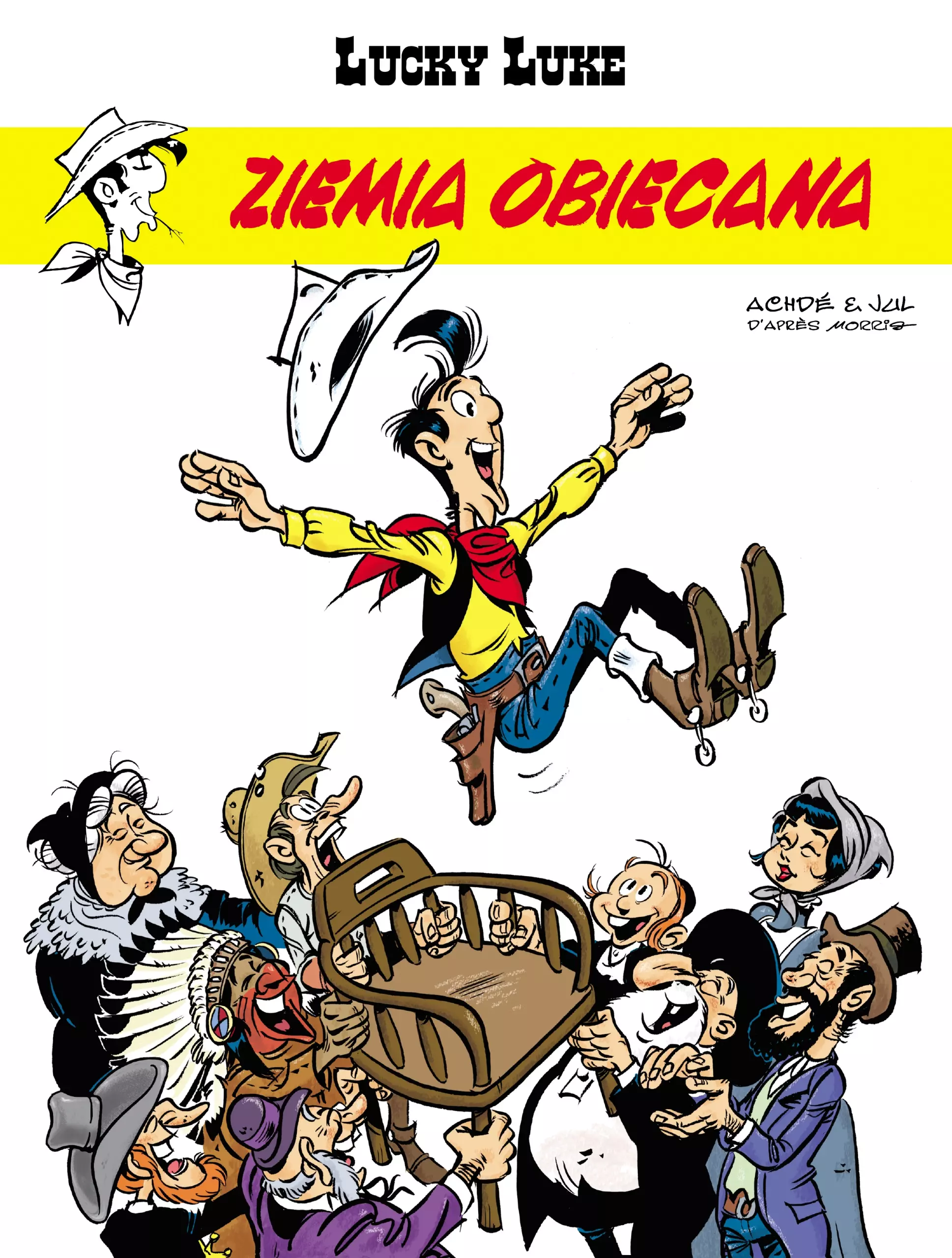 Lucky Luke. Ziemia obiecana. Tom 80 - Książki