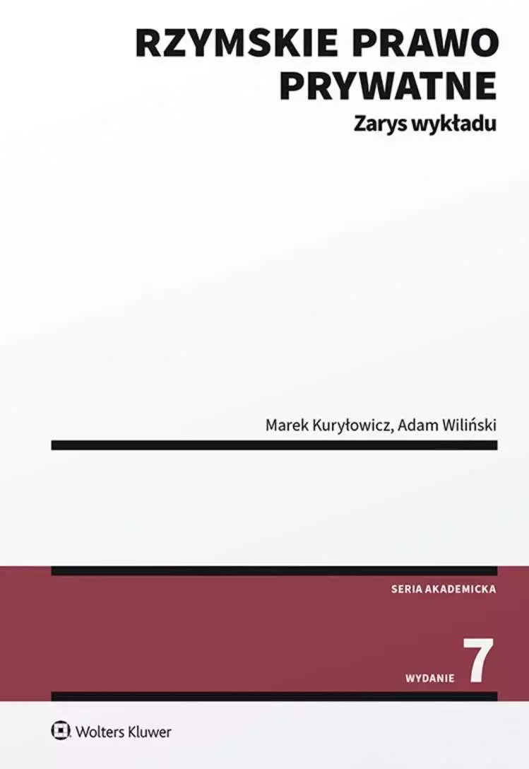 Rzymskie prawo prywatne. Zarys wykładu - Książki