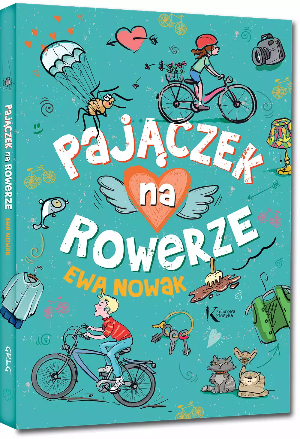 Pajączek na rowerze - Książki