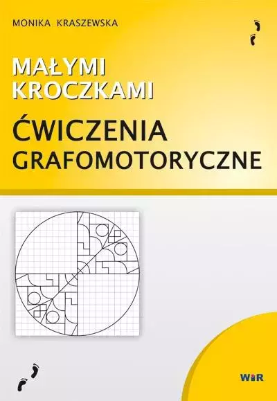 Małymi kroczkami.Ćwiczenia grafomotoryczne - Książki