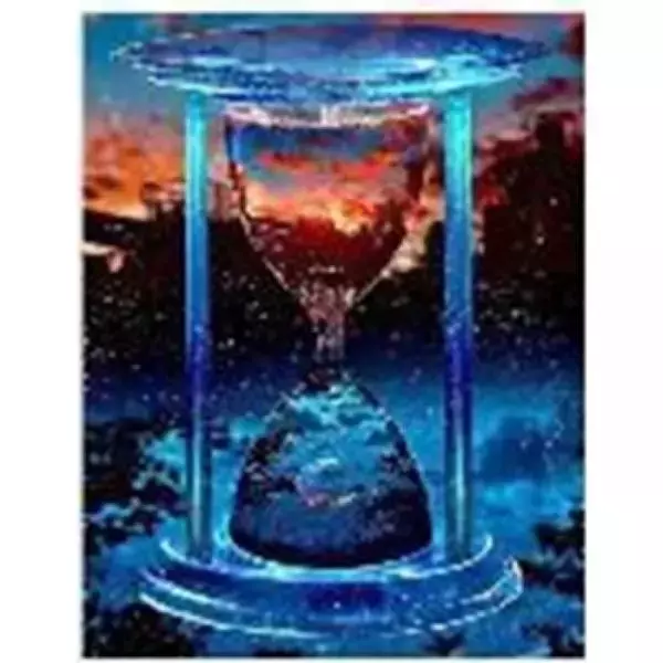 Diamentowa mozaika Klepsydra 40x30cm 1007001 - Zabawki