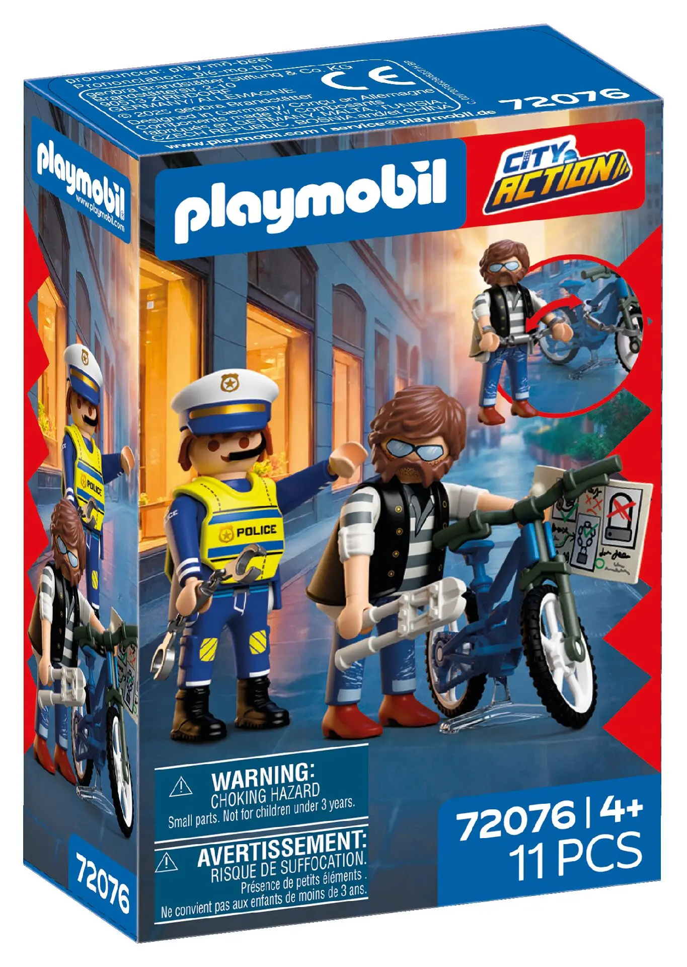 Playmobil Kradzież roweru 72076 - Zabawki