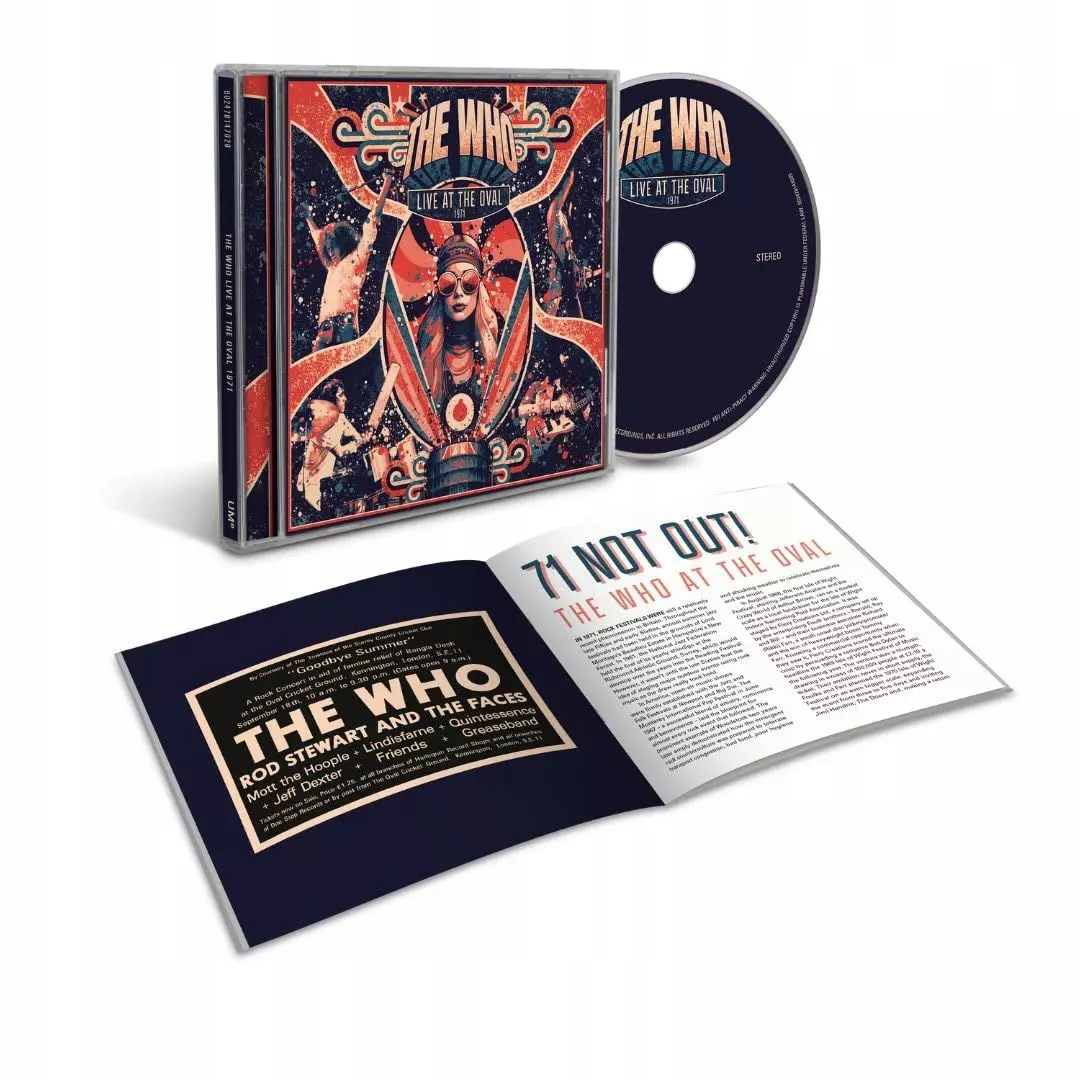 Live At The Oval 1971, CD - Muzyka