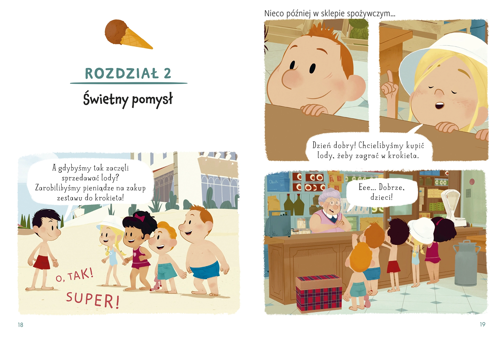 Mikołajek. Sprzedawcy lodów - Książki