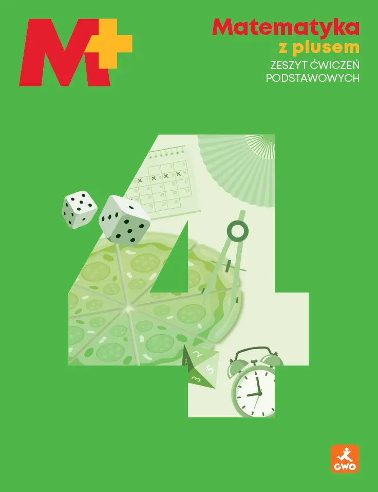 Matematyka z plusem. Szkoła podstawowa klasa 4. Zeszyt ćwiczeń podstawowych. Wydanie 2026 - Książki