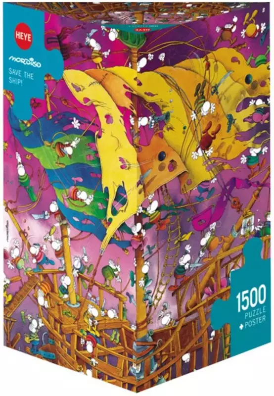 Puzzle 1000 elementów. Uratujmy statek - Puzzle