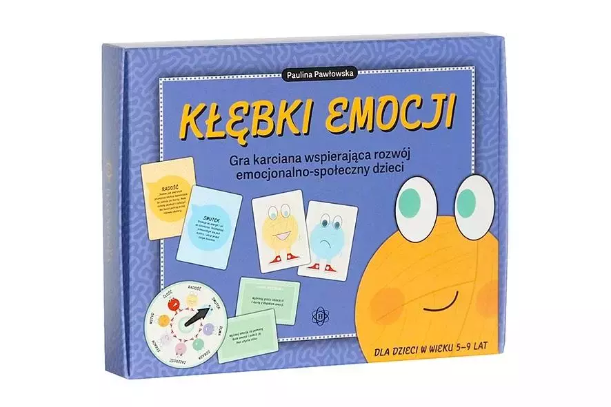 Kłębki emocji Gra karciana wspierająca rozwój - Książki