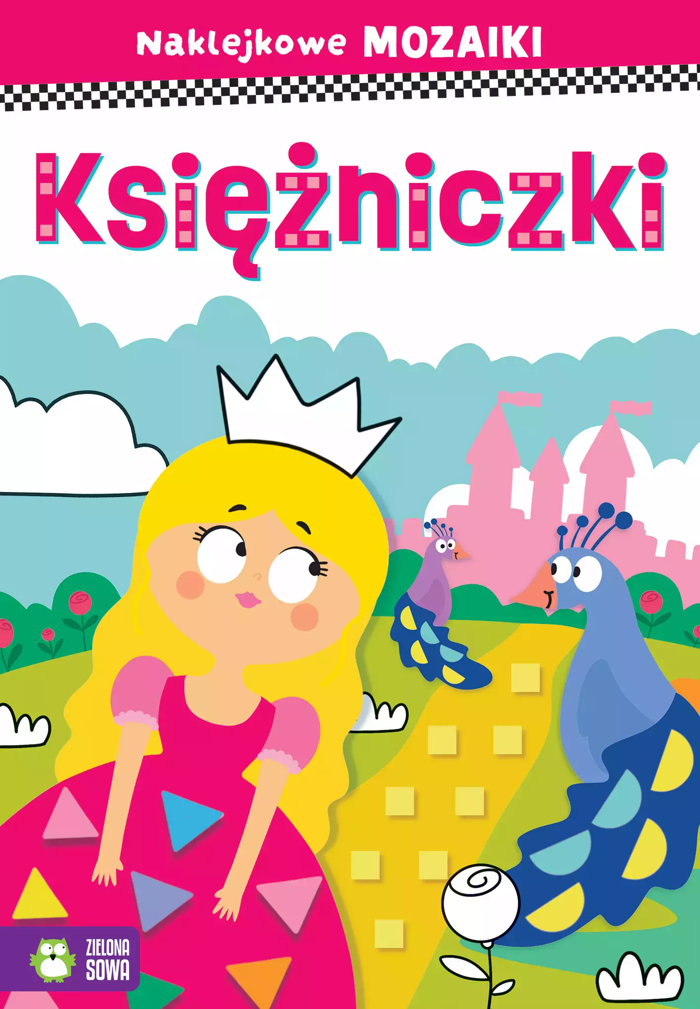 Naklejkowe mozaiki. Księżniczki - Książki