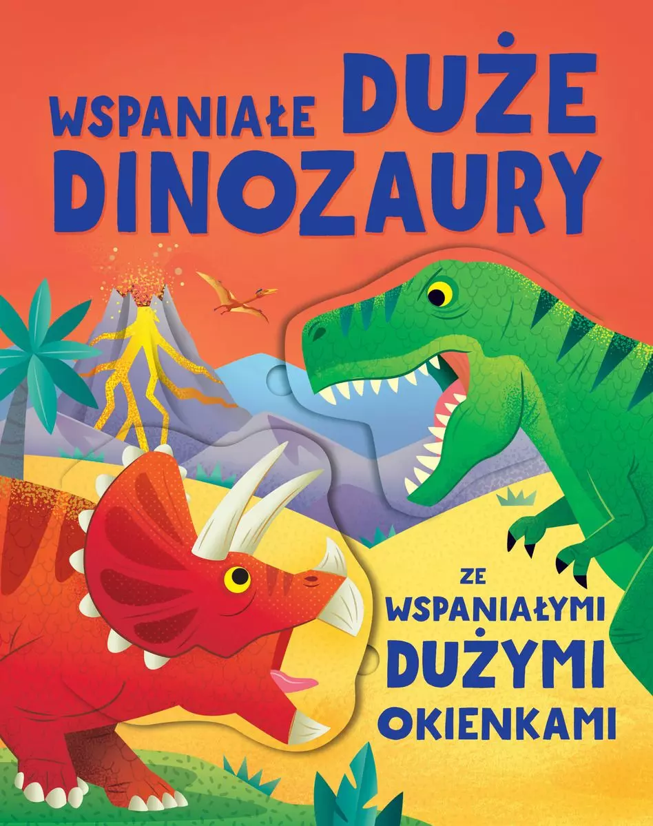 Wspaniałe duże dinozaury ze wspaniałymi dużymi okienkami - Książki