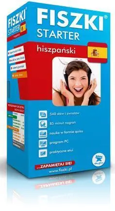 Hiszpański. Fiszki - Starter w.2013 - Książki