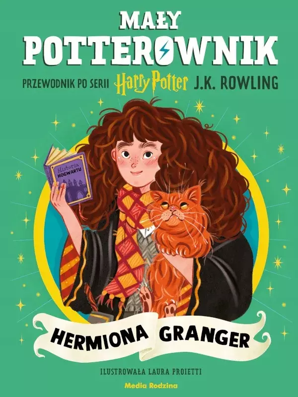 Mały potterownik. Przewodnik po serii „Harry Potter”. Hermiona Granger - Książki