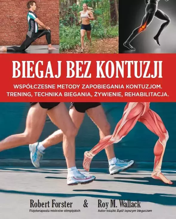 Biegaj bez kontuzji - Książki