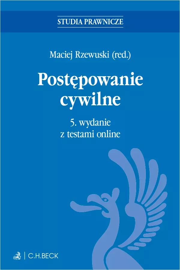 Postępowanie cywilne z testami online - Książki