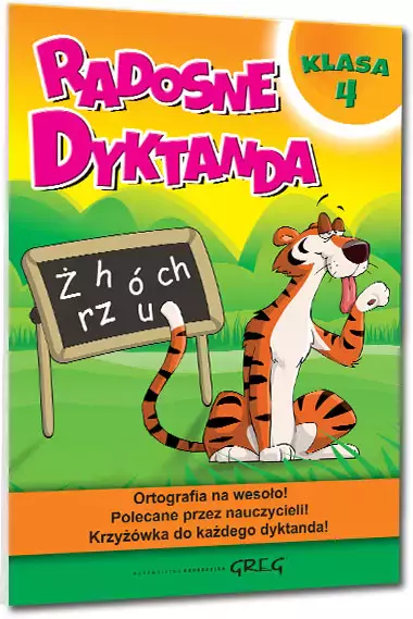 Radosne dyktanda - klasa 4 - Książki
