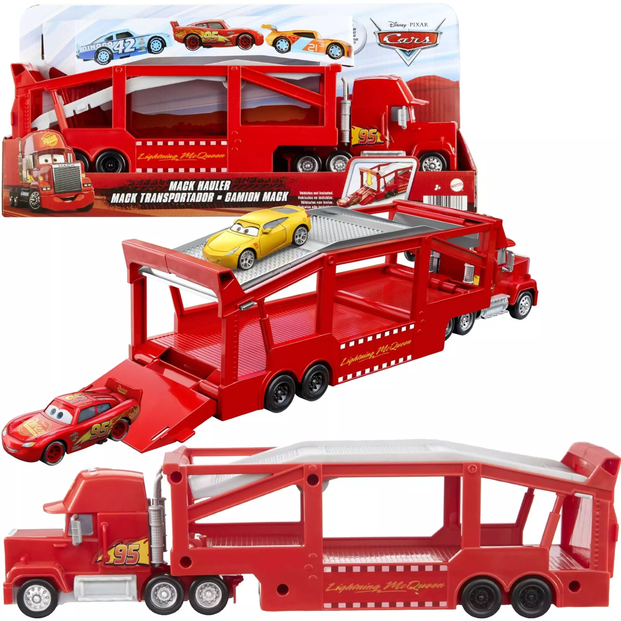 Auta. HDN03 Transporter Maniek - Zabawki