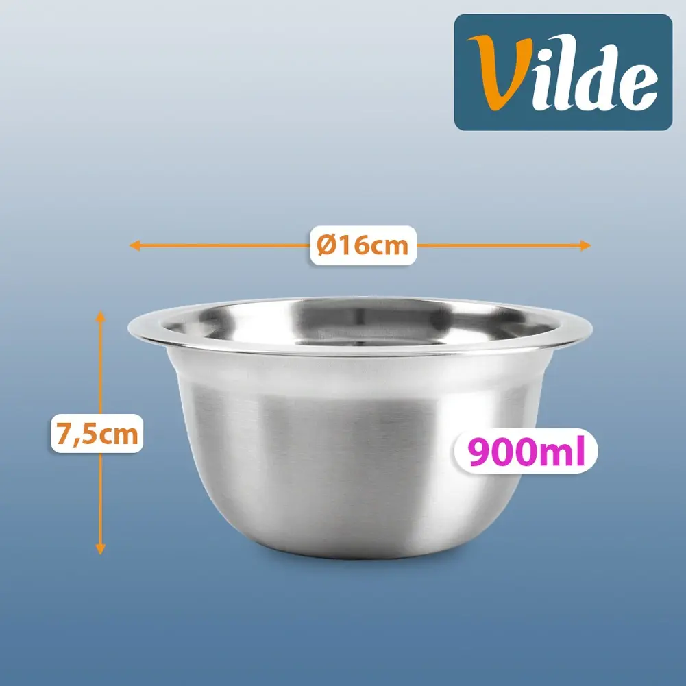 Miska kuchenna stalowa 16 cm, 900 ml - Elektronika i akcesoria