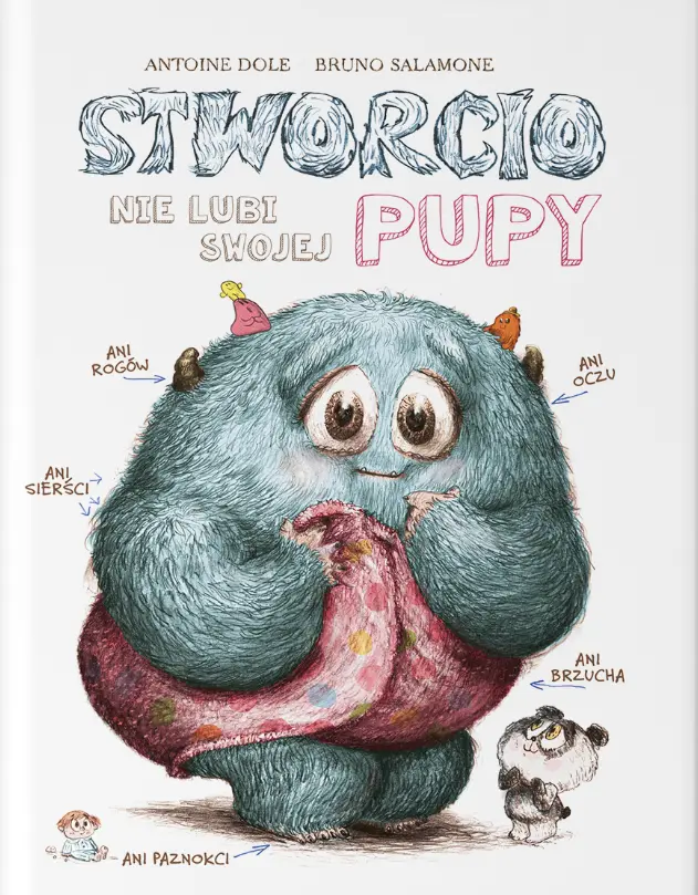 Stworcio nie lubi swojej pupy - Książki