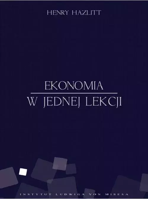 Ekonomia w jednej lekcji - Książki