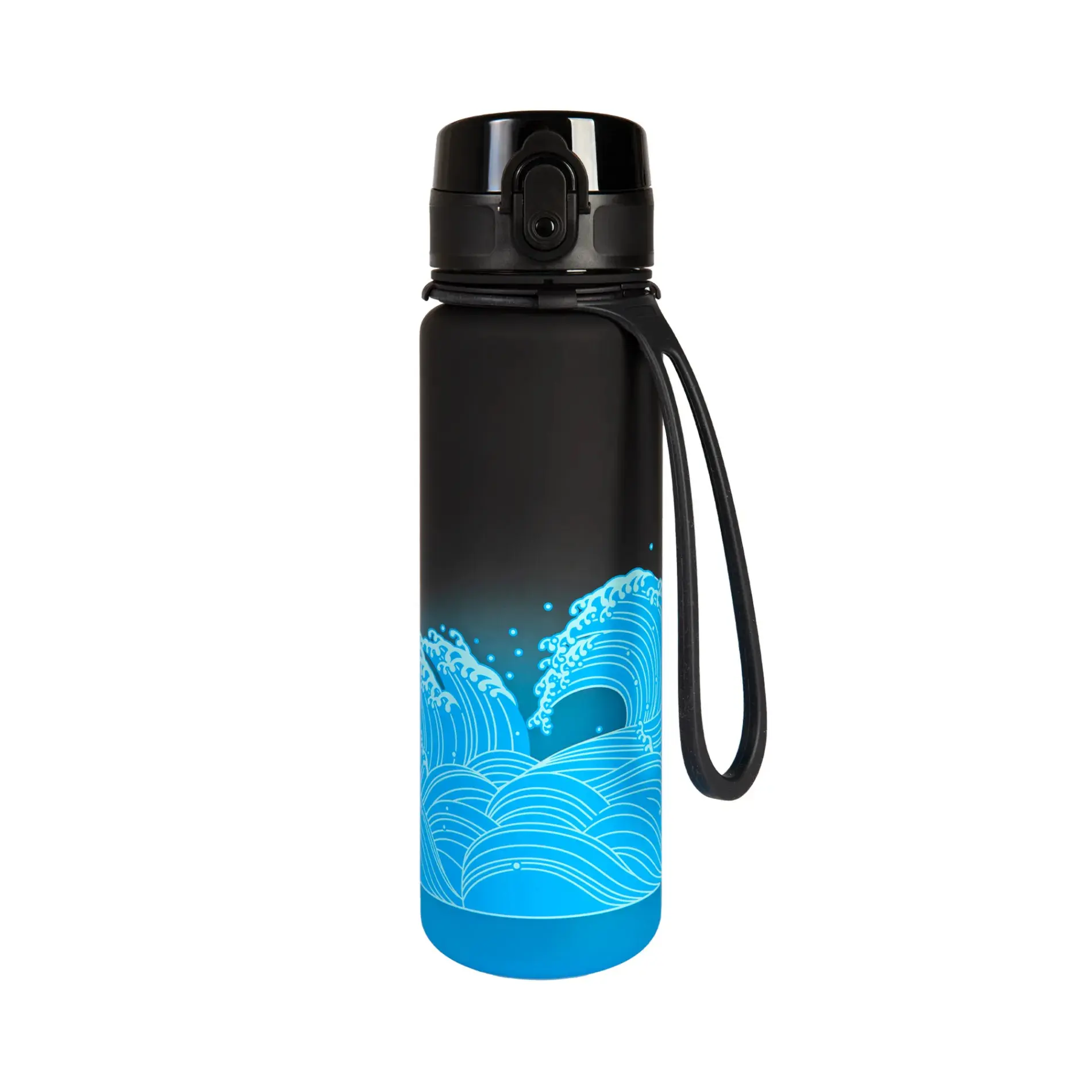 Butelka 500 ml. Gradient fale - Papiernicze i szkolne