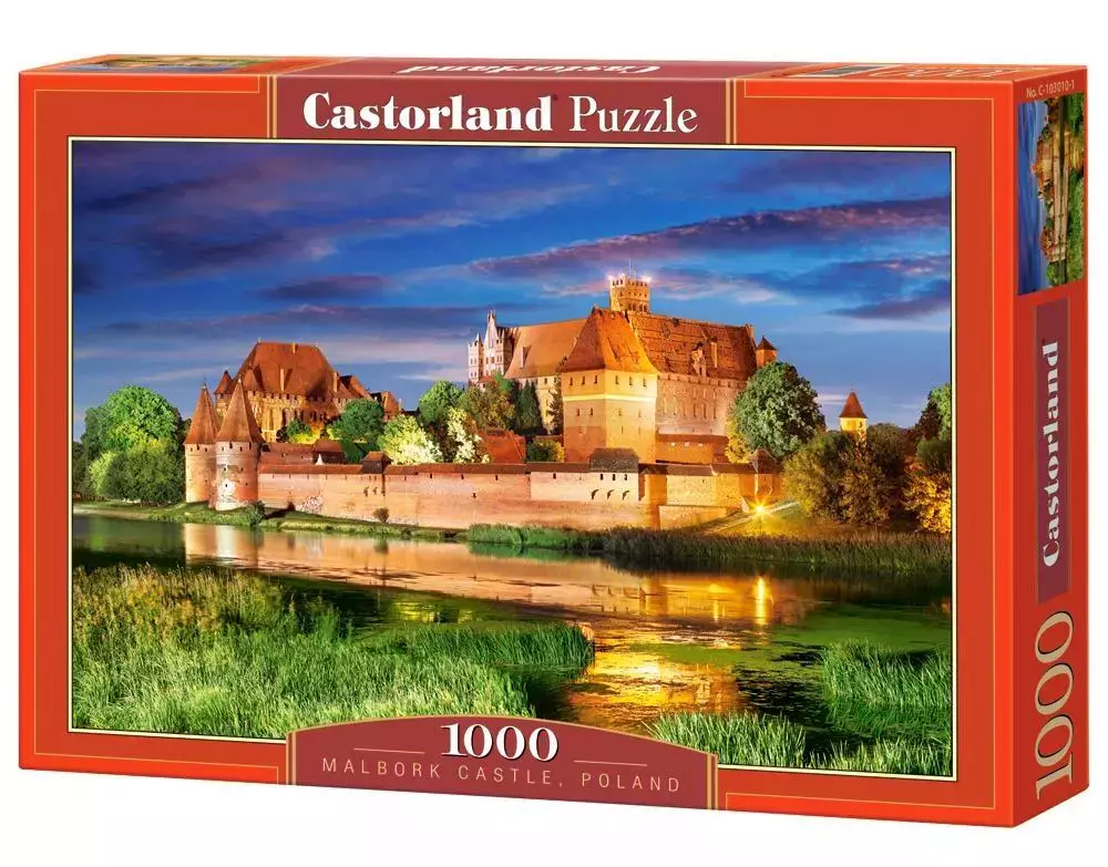 Puzzle 1000 elementów. Zamek w Malborku - Puzzle