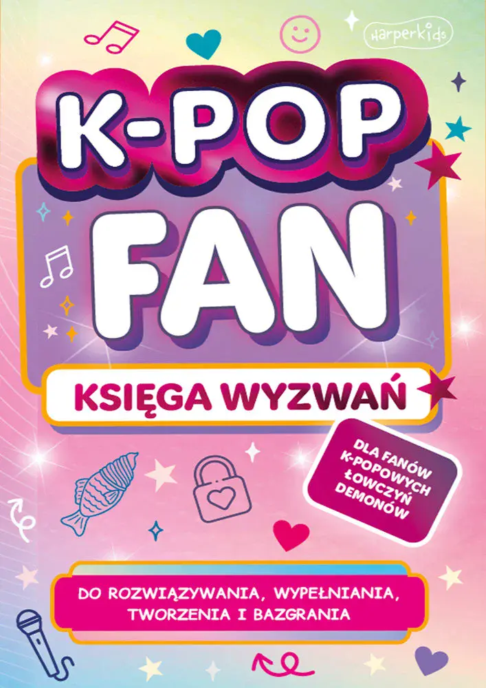 K-Pop fan. Księga wyzwań - Książki