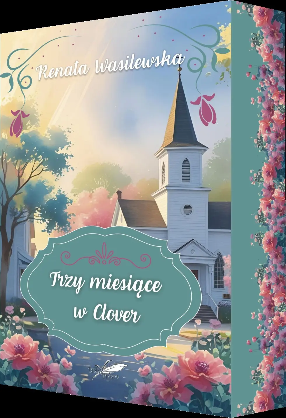 Trzy miesiące w Clover (barwione brzegi) - Książki