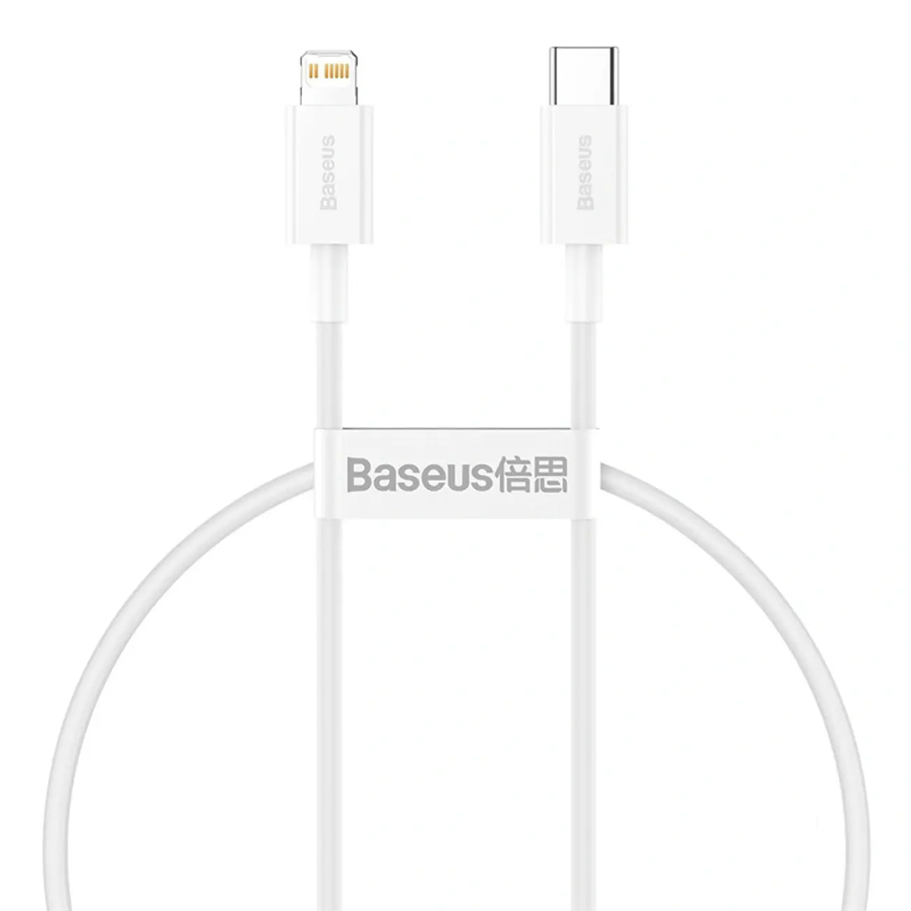Kabel Baseus Superior Series 20W USB-C - Lightning PD 0,25m - biały - Elektronika i akcesoria