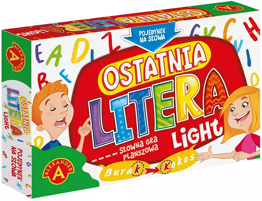 Gra planszowa. Ostatnia litera. Light - Gry