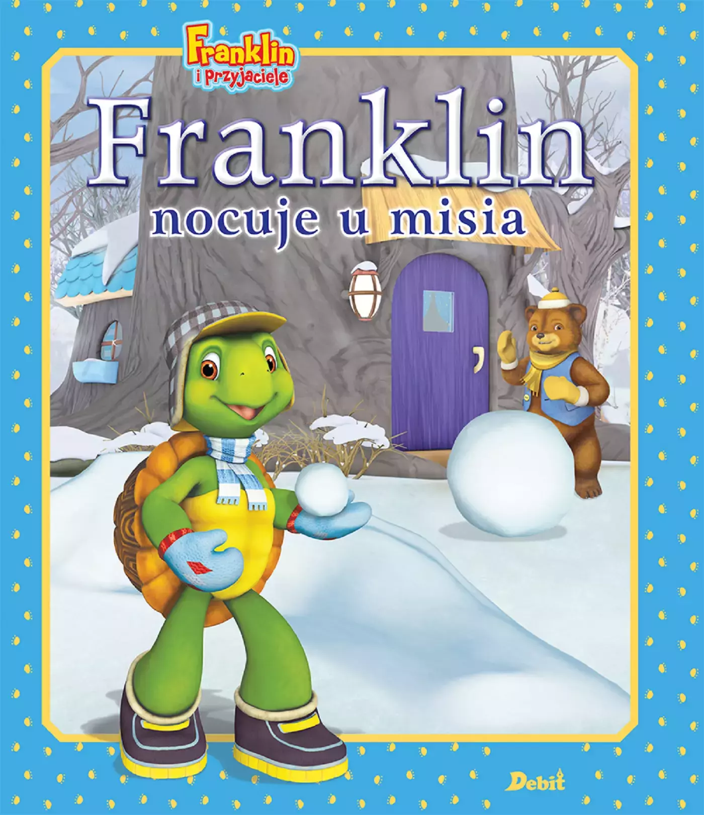 Franklin i przyjaciele. Franklin nocuje u misia - Książki