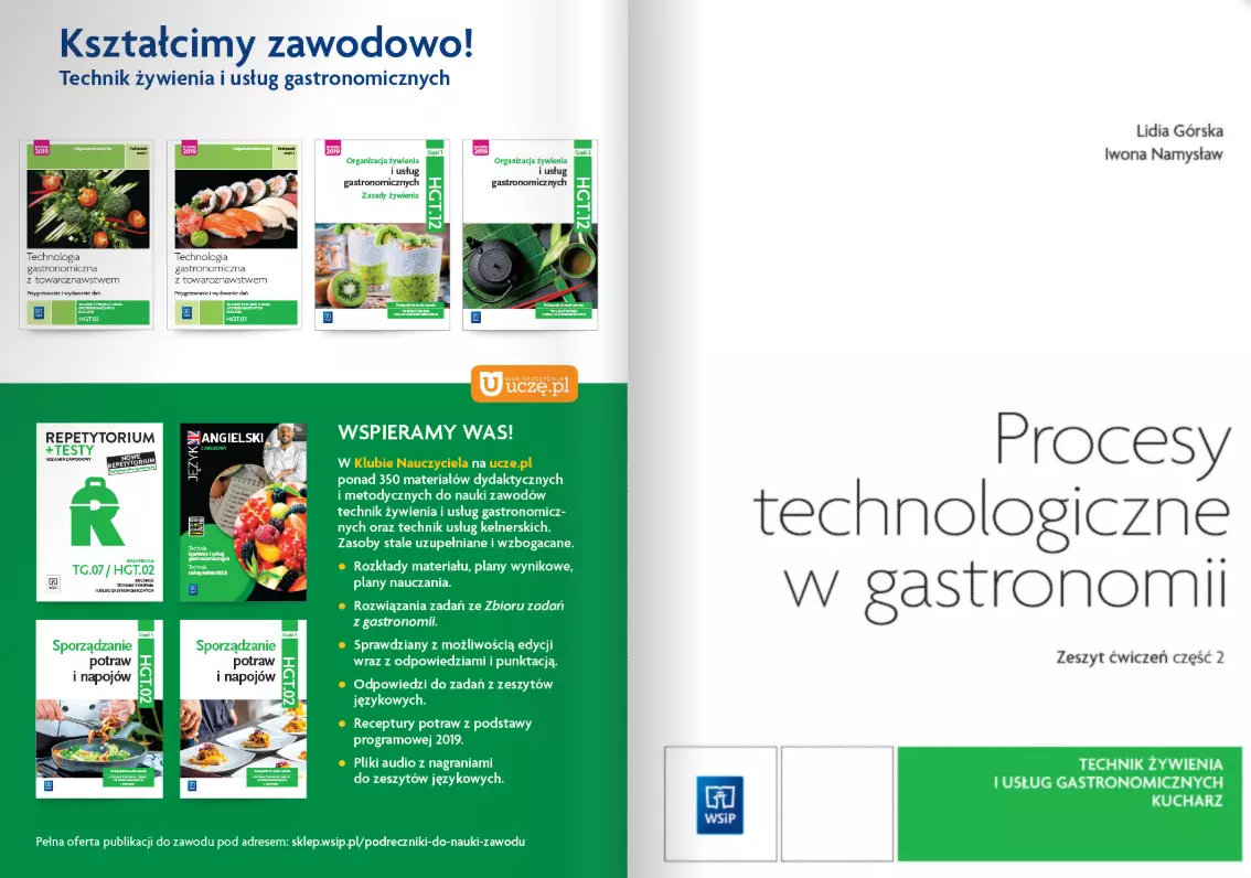 Procesy technologiczne w gastronomii. Część 2 - Książki