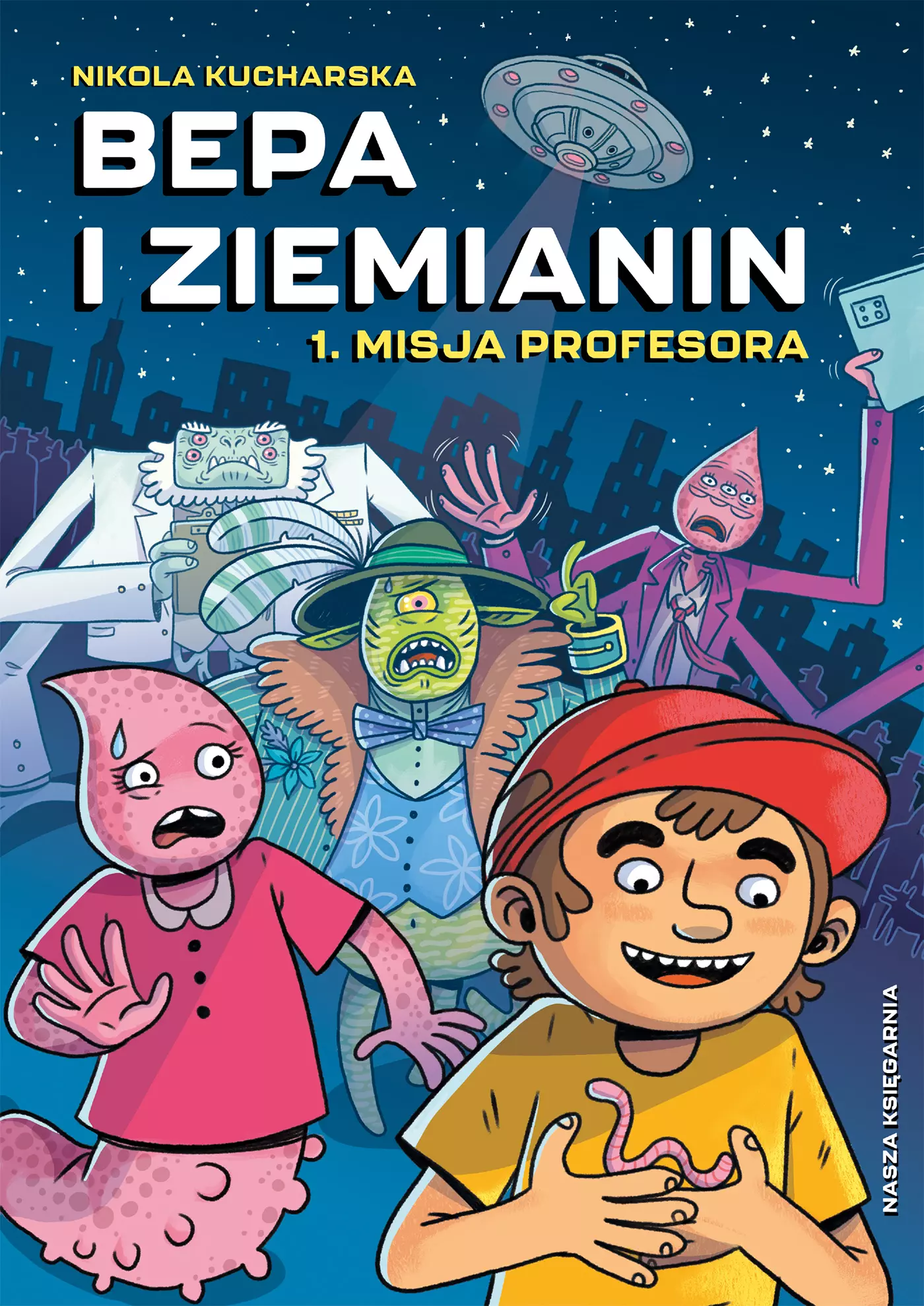 Bepa i Ziemianin. Tom 1. Misja profesora - Książki