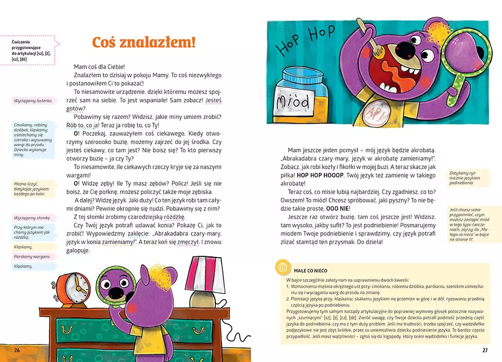 Bajki logopedyczne misia API (4-6 lat) - Książki