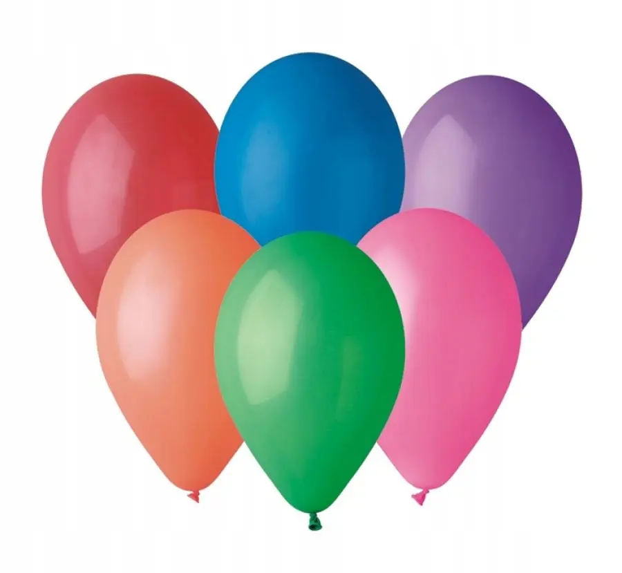 Balony pastelowe Gemar 18 cm 25 sztuk - Papiernicze i szkolne