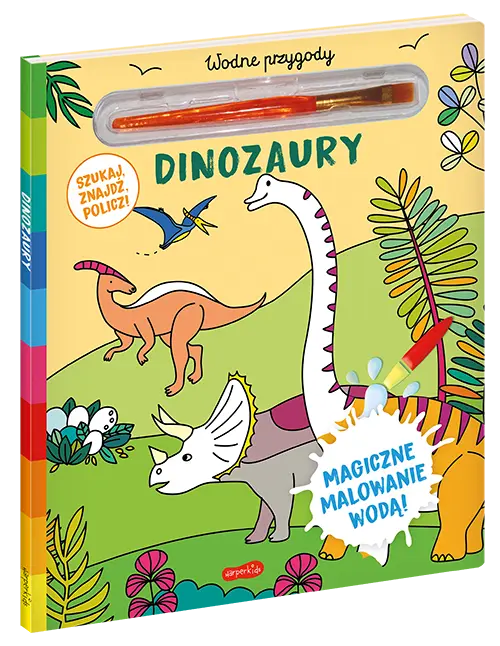 Dinozaury. Akademia Mądrego Dziecka. Wodne przygody - Książki