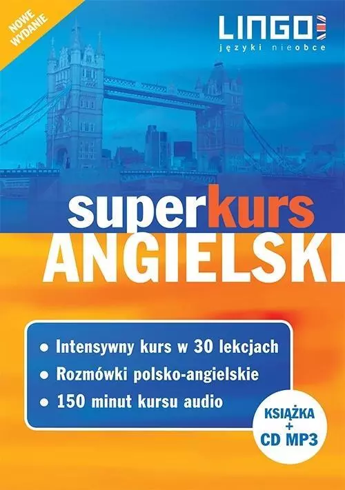 Angielski. Superkurs + CD w.2019 - Książki