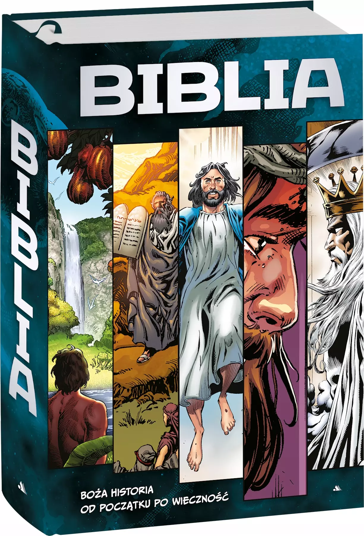 Biblia w komiksie. Boża historia od początku po wieczność - Książki