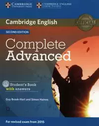Complete Advanced Student's Book with answers +CD - Książki